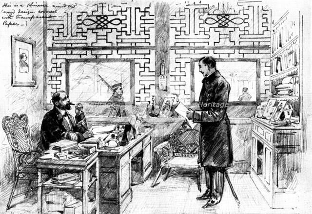 The Chinese Question: the German Occupation of Kiao-Chau - Capt. Trüppel, the new governor..., 1898. Creator: Unknown.