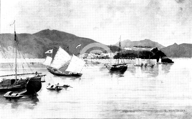 The Chinese Question: Ting-Hae, Island of Chusan, 1898. Creator: Unknown.