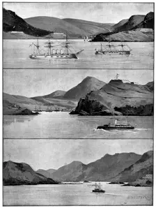 The Chinese Question: views of the stations acquired by Great Britain and Russia, 1898. Creator: Unknown