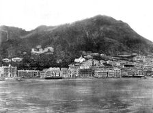 The Chinese Question: views of Victoria, the capital of Hong-Kong...Victoria from the bay, 1898. Creator: Unknown