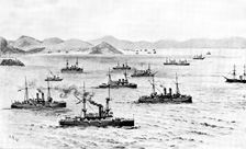 The Chinese Question: view of Chefoo Bay, 1898. Creator: Unknown