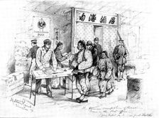 The Chinese Question:...German Occupation of Kiao-Chau...special artist, Mr. Melton Prior..., 1898. Creator: Unknown