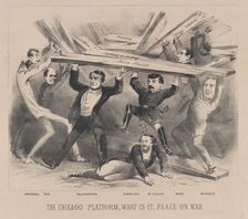 The Chicago Platform, What is It, Peace or War, ca. 1864., ca. 1864. Creator: Anon