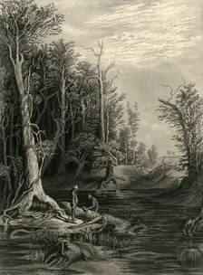 The Chickahominy 1872. Creator: William Wellstood