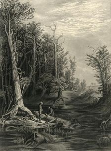 The Chickahominy 1872. Creator: William Wellstood