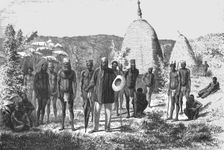 The Chief, Mango, and portion of his Tribe; Some Account of New Caledonia 1875. Creator: Unknown