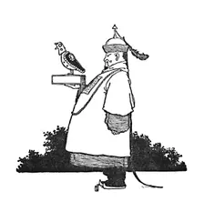 The Chief Imperial Nightingale Bringer c1930. Artist: W Heath Robinson