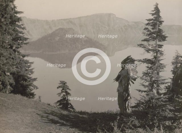 The chief-Klamath, c1923. Creator: Edward Sheriff Curtis.