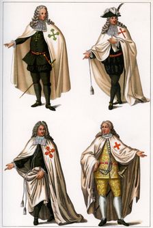 The chief knightly orders of Spain and Portugal, 1791, (1902)