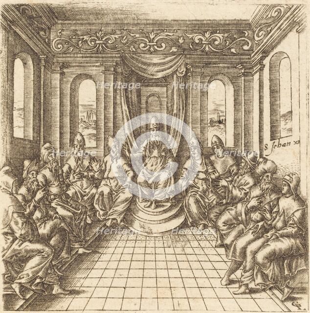 The Chief Priests and Pharisees, probably c. 1576/1580. Creator: Leonard Gaultier.