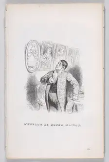 The Child of Good Breeding from The Complete Works of Béranger, 1836. Creator: John Thompson