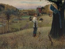 The Child Bartholomew's Dream 1889-1890, (1965). Creator: Mikhail Nesterov