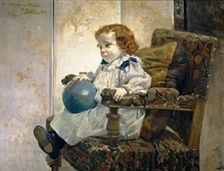 The Child Jaime García Banús, 1892. Creator: Joaquin Sorolla y Bastida