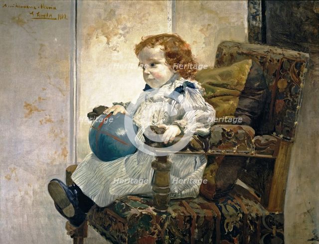 The Child Jaime García Banús, 1892. Creator: Joaquin Sorolla y Bastida.