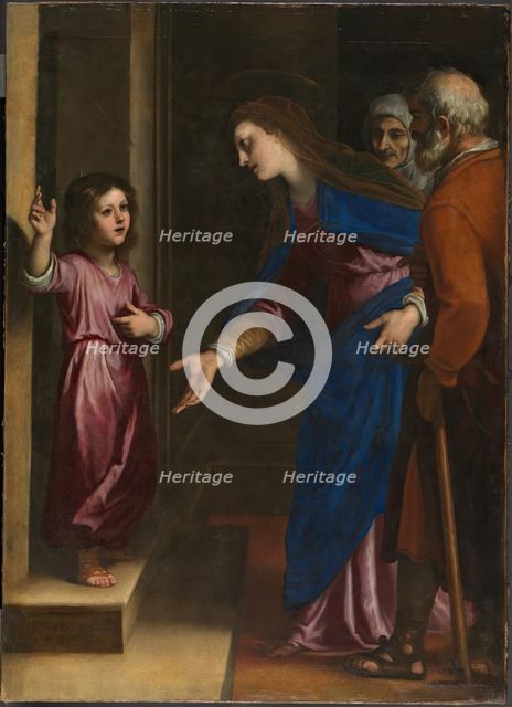 The Child Jesus at the Door of the Temple, 1660. Creator: Claudio Coello.