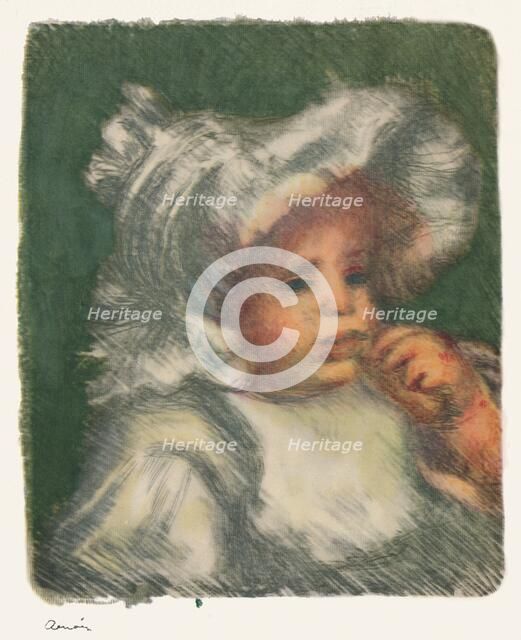 'The Child with the Biscuit', c.1898-1899, (1946). Artist: Pierre-Auguste Renoir.