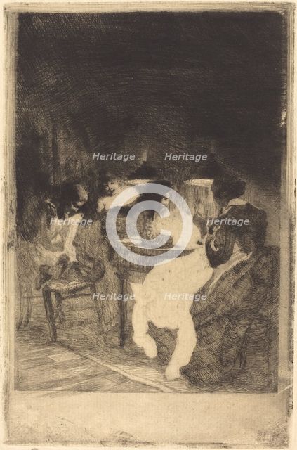 The Childhood of Pierre Clémenceau (L'Enfance de Pierre Clémenceau), 1885. Creator: Paul Albert Besnard.