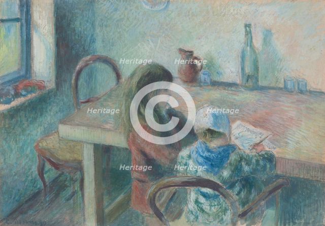 The Children, 1880. Creator: Camille Pissarro.