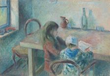 The Children, 1880. Creator: Camille Pissarro