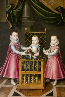 The Children of Charles Emmanuel I (1562-1630), Duke of Savoy, 17th century. Creator: Anon