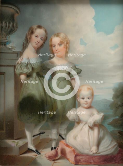 The Children of Homer Ramsdell, Esq., 1842. Creator: Thomas Seir Cummings.