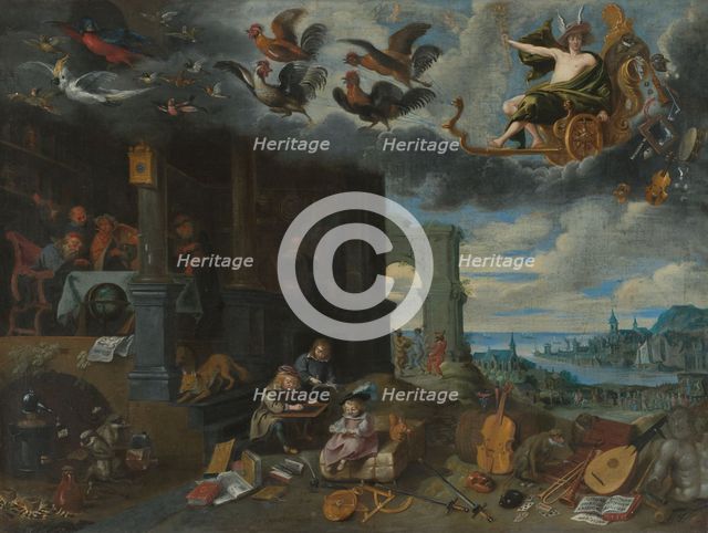 The Children of the Planet Mercury, c.1645. Creator: Jan Brueghel the younger.