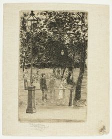 The Children's Hour, Summer Evening, Parson's Green, 1906. Creator: Theodore Roussel