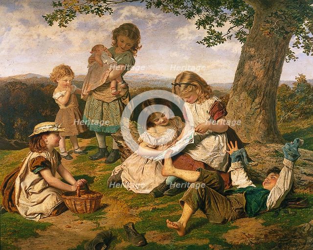 The Children's Story Book, 1890. Creator: Sophie Gengembre Anderson.