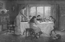 The Children's Tea c1890, (1911). Artist: Helen Paterson Allingham