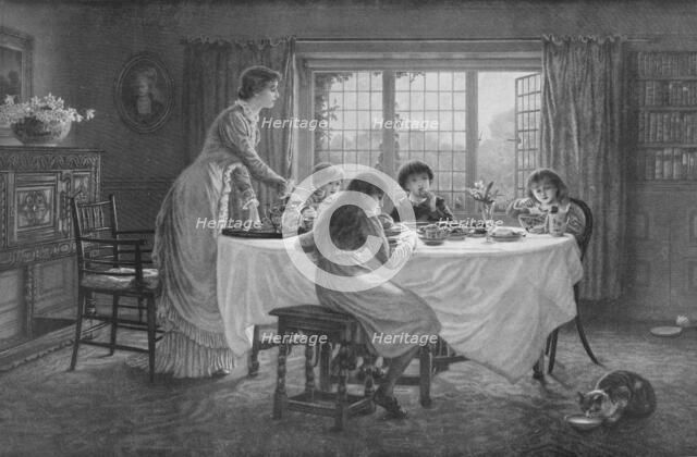 'The Children's Tea', c1890, (1911). Artist: Helen Paterson Allingham.