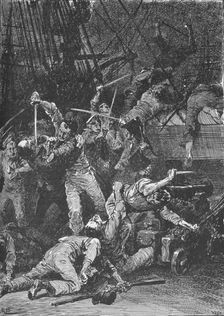 The Chilian Cutlasses Swept The Deck, 1902