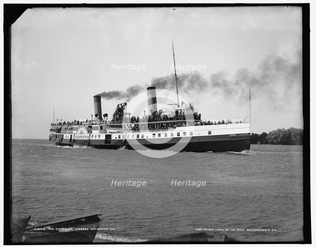 The Chippewa, Niagara Navigation Co., c1900. Creator: Unknown.