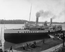 The Chippewa, at Lewiston, Niagara River, between 1900 and 1906. Creator: Unknown