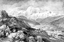 The Chitral Expedition: the Chitral Valley, 1895. Creator: George Meisenbach