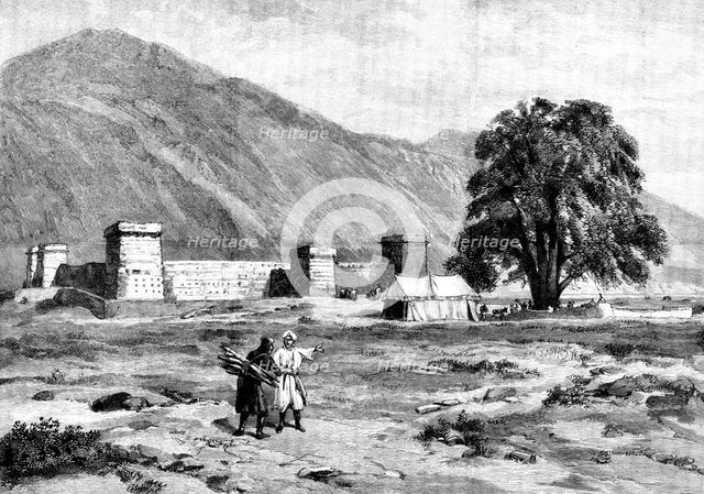 The Chitral Expedition: the Fort of Mastuj, in the Chitral Valley, 1895. Creator: P Naumann.