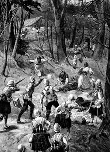 The Chitral Expedition - from a sketch by Mr. A. D. Greenhill Gardyne, 1895. Creator: P Naumann