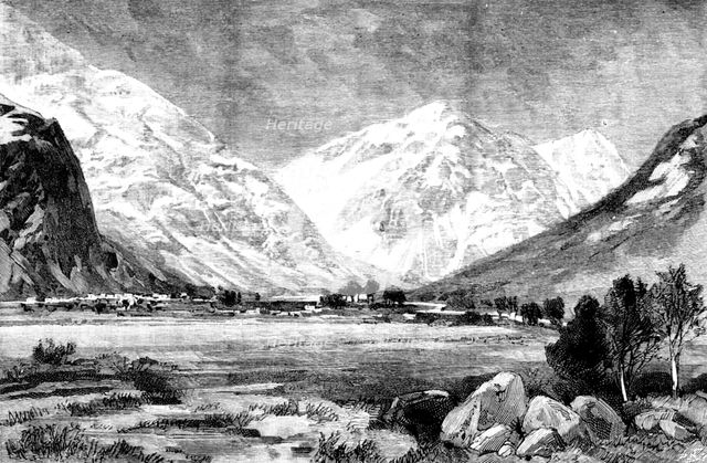 The Chitral Expedition: Sar Lashpur, 1895. Creator: P Naumann.