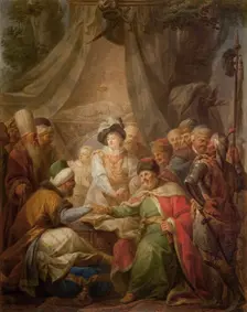 The Chocim Treaty, 1796. Creator: Marcello Bacciarelli