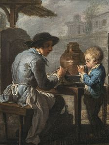 The chocolate vendor, before 1806. Creator: Jean-Baptiste Charpentier the elder