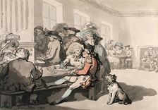 The Chocolate House 1787. Artist: Thomas Rowlandson