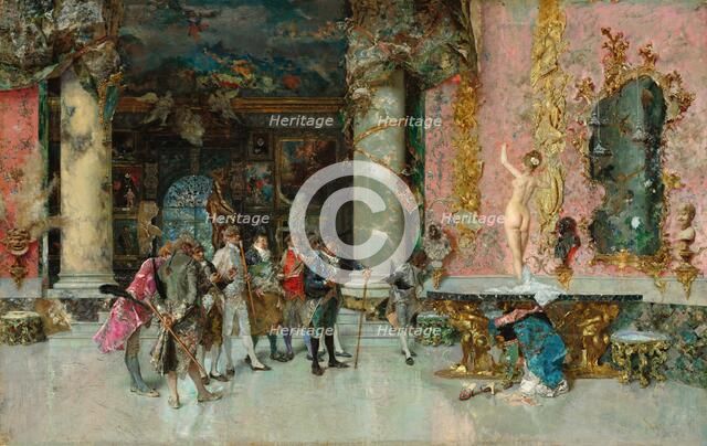 The Choice of a Model, 1868-1874. Creator: Mariano Jose Maria Bernardo Fortuny y Carbo.