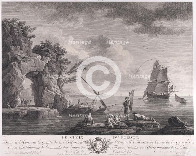 The Choice of Fish, ca. 1770. Creator: Yves Le Gouaz.