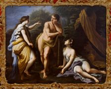 The Choice of Hercules, 1712. Artist: Paolo de Matteis