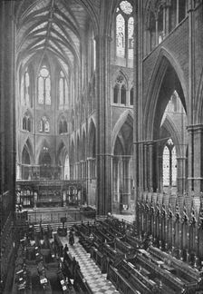 The Choir and Apse, Westminster Abbey 1902. Artist: York & Son