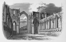 The Choir Fountains Abbey, c1880, (1897). Artist: Alexander Francis Lydon