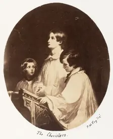 The Choristers, 1853-56. Creator: Peter Wickens Fry