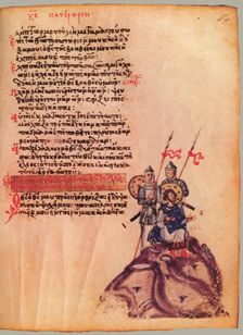 The Chludov Psalter. Psalm 62, ca 850