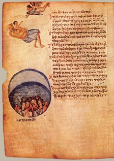 The Chludov Psalter. Psalm 102, ca 850