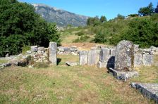 The Chrisitan Basilica at Dodona, Greece. Creator: Samuel Magal