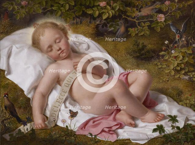 The Christ Child, 1849. Creator: Andreas Johann Jacob Muller.